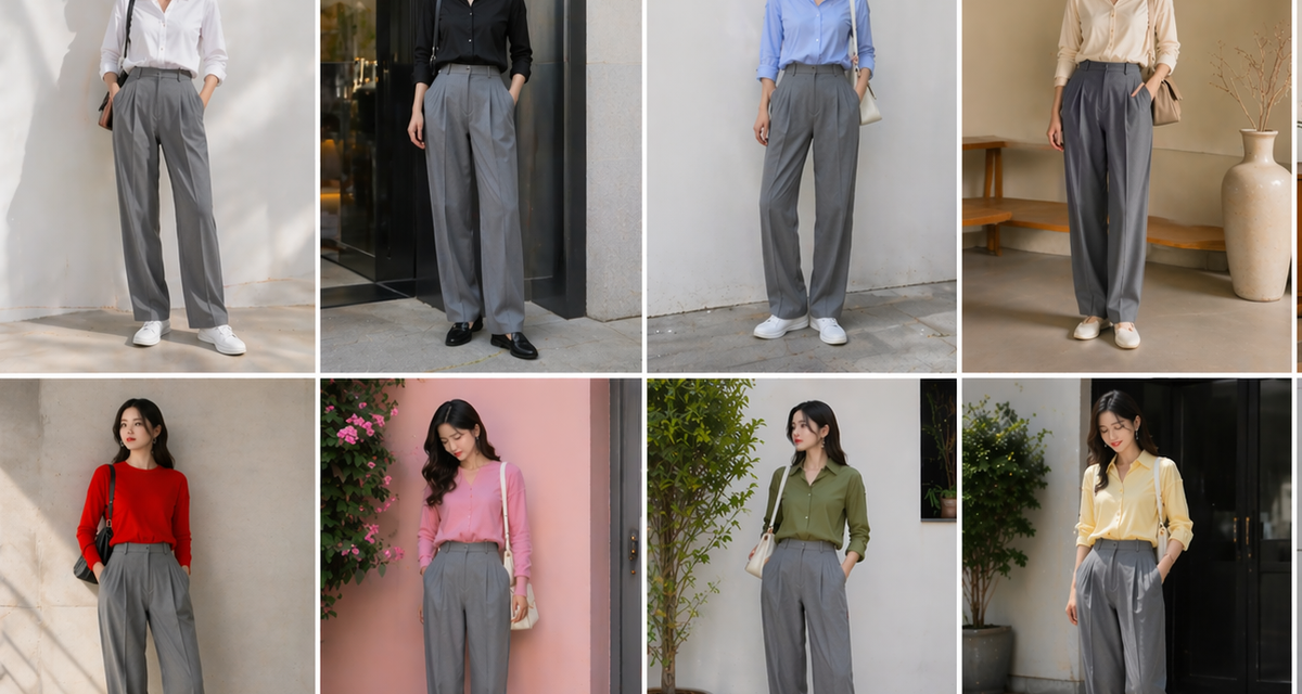 Tampil Keren! Ini Warna Baju Yang Pas Untuk Celana Abu-Abu