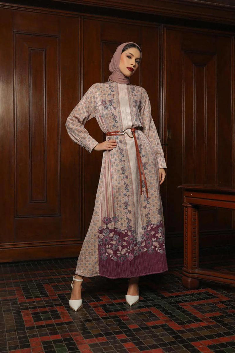 Gamis Floral Terbaru 2026: Tips OOTD Manis Dan Anti Ribet