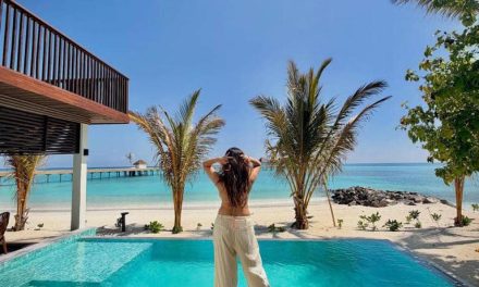 Liburan Bahagia Rubina Dilaik Di Maldives: Suami Temani