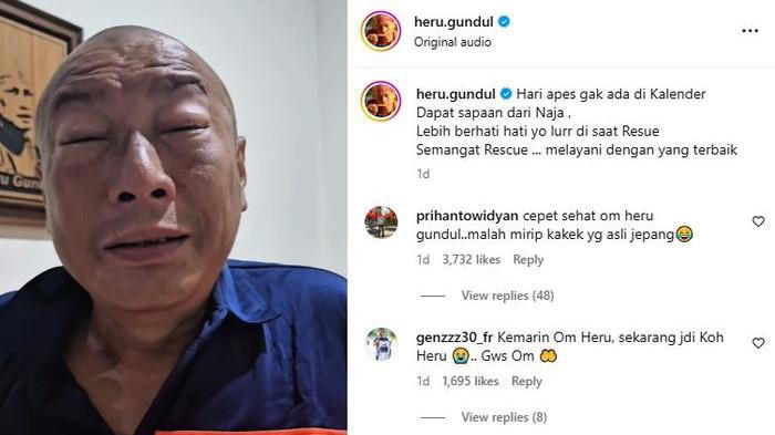Detik-Detik Mencekam Heru Si Gundul Di Serang Kobra