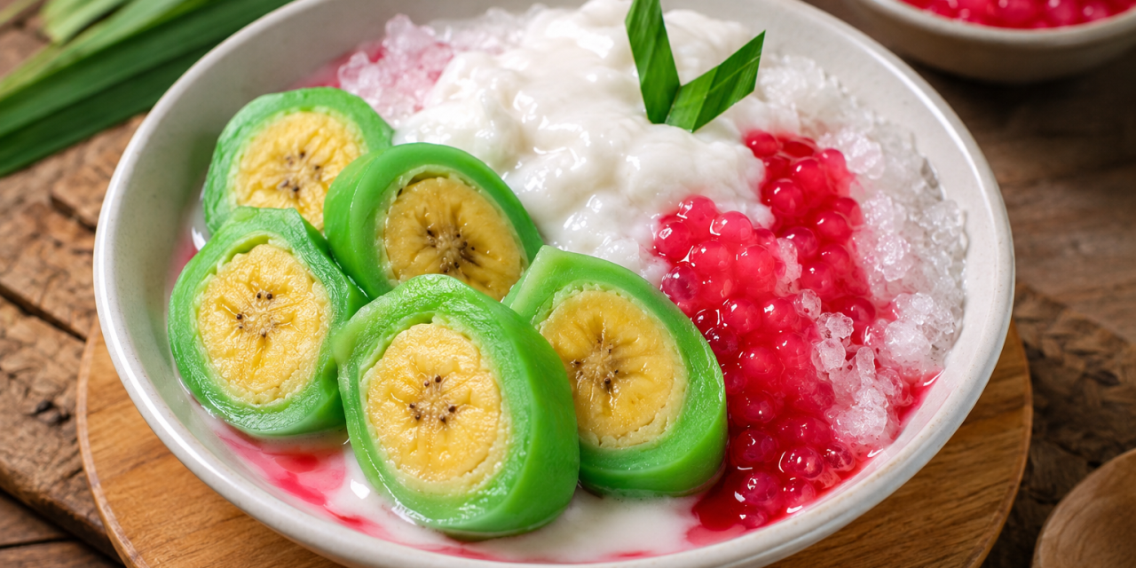 Kuliner Pisang Ijo: Dessert Khas Makassar Manis & Menyegarkan