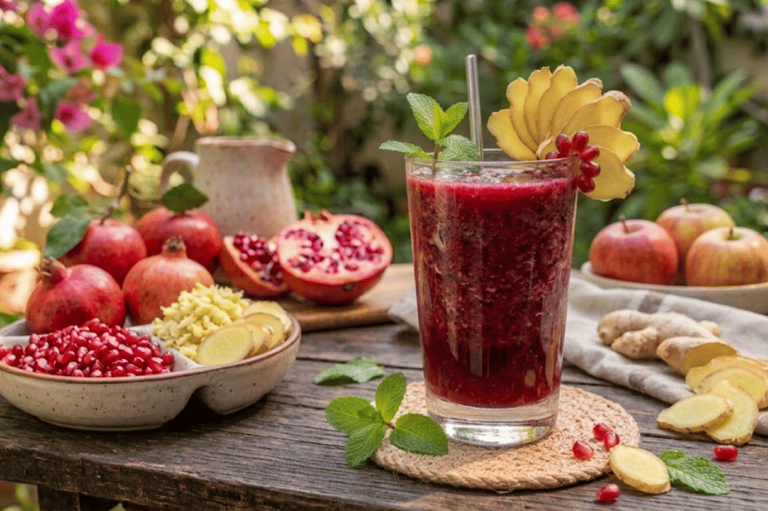 Jus Delima Dan Jahe Minuman Favorit, Kaya Manfaat Dan Hangat