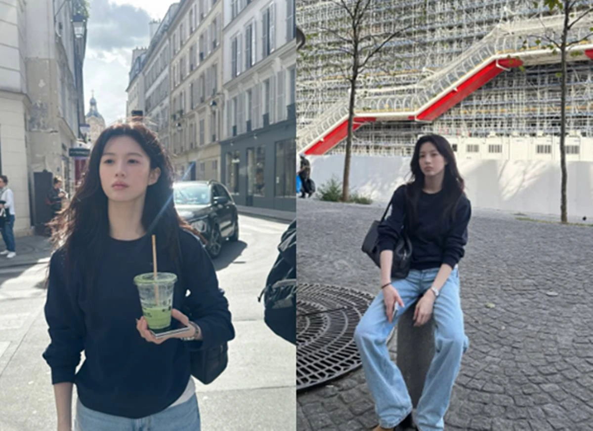 Makin Memesona, Go Youn Jung Kembali Mencuri Perhatian Lewat Sejumlah Foto Candid Saat Berada Di Paris, Aktris Korea Selatan Ini.