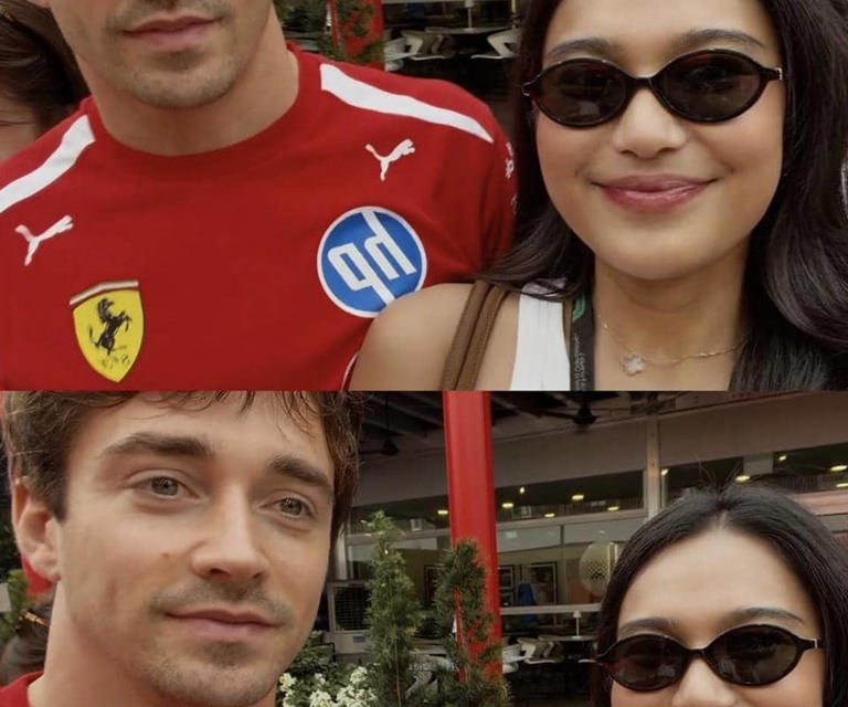 Birthday Trip Langka! Azizah Salsha Selfie Bareng Charles Leclerc