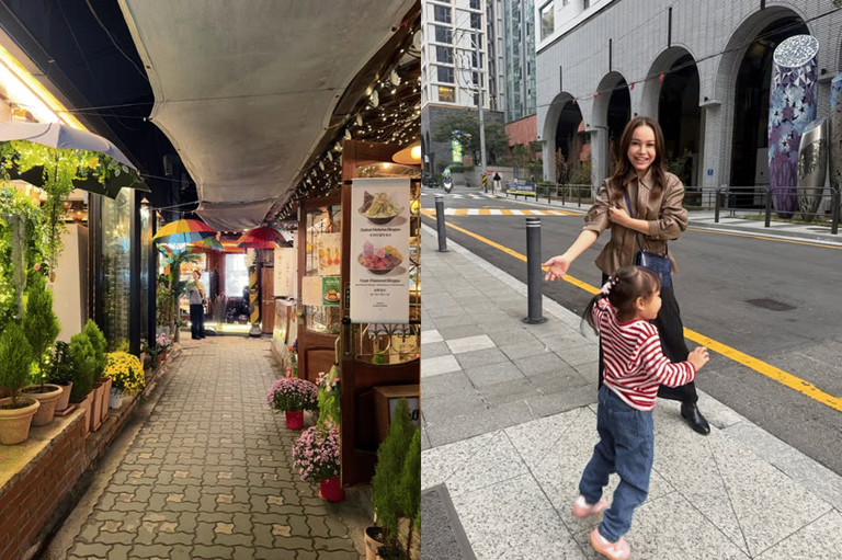 Hangat! Momen Rossa Liburan Ke Seoul Bareng Raina Mikayla