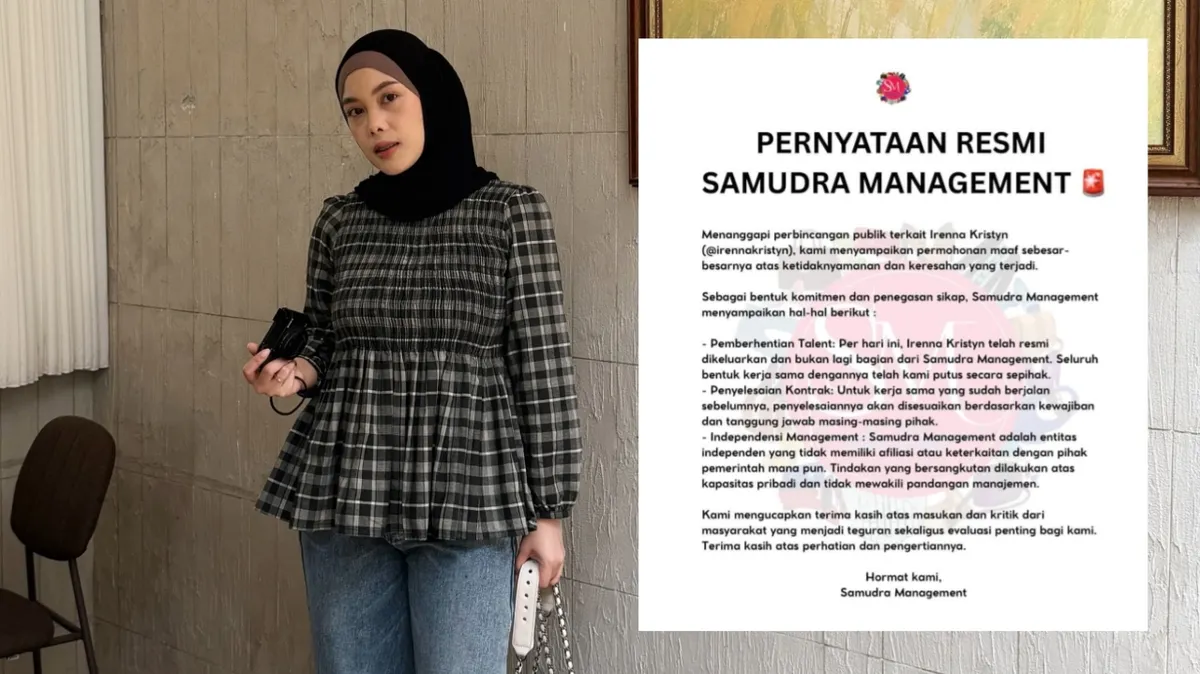 Klarifikasi Irenna Kristyn! Minta Maaf Usai Viral Soal Biaya Hidup